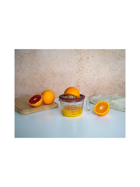 Pebbly - Glass Citrus Juicer with Measuring -sitruspuristin - STEEL | Stockmann - photo 2