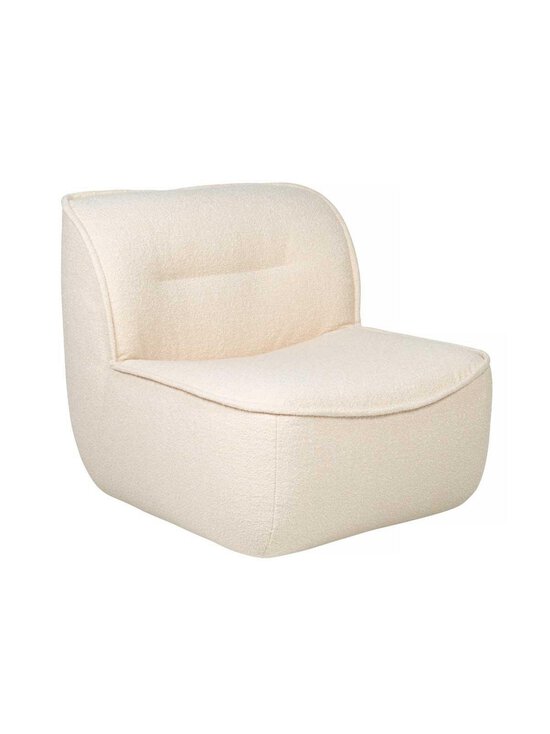 Furninova - Gorm-nojatuoli Gianni Cream -kangas luonnonvalkoinen - WHITE | Stockmann - photo 1
