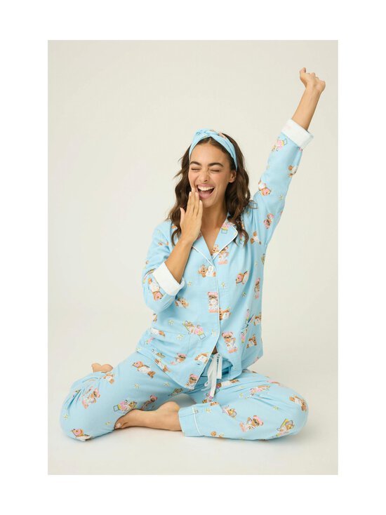 Pj Salvage - Spa-pyjama 3-osainen - 805 LIGHT BLUE | Stockmann - photo 8