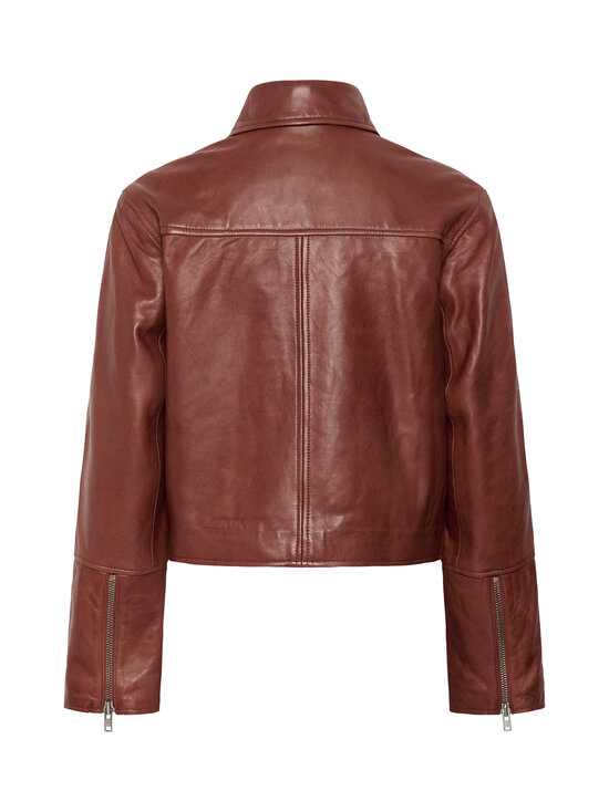 Part Two - CimmiePW-nahkatakki - 130 BROWN OUT | Stockmann - photo 2