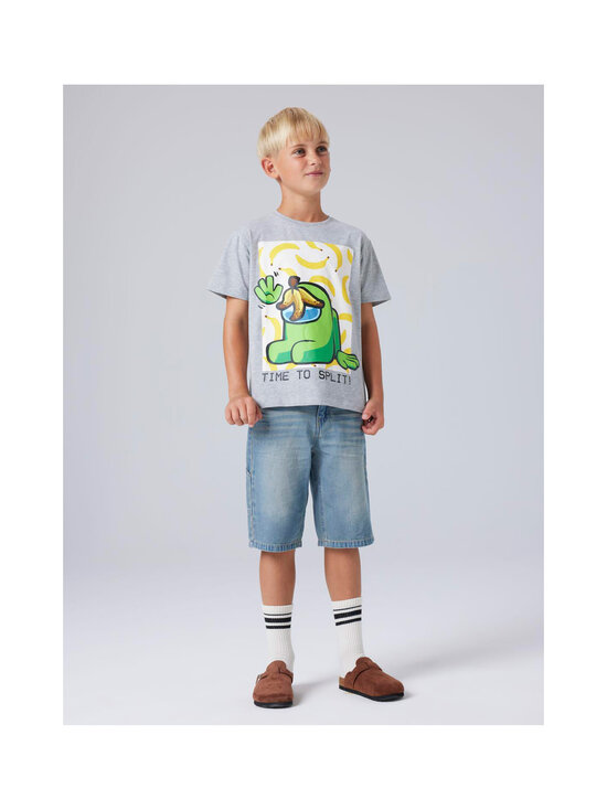 Name It - NkmAdin Amongus t-paita - GREY MELANGE | Stockmann - photo 4
