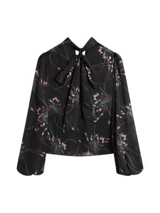 Ted Baker London - Alati Tie Neck -paita - BLACK Ted Baker London - Alati Tie Neck -paita - BLACK | Stockmann