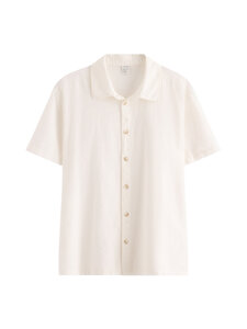 Lindex - Linen Blend -paita - 1418 WHITE | Stockmann