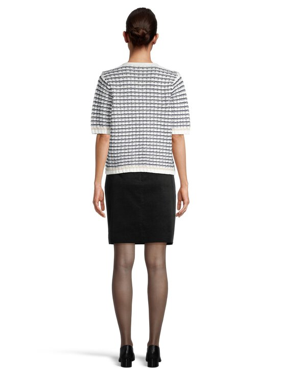 rich & royal - Boxy Striped Structured -neuletakki - PEARL WHITE 113 - photo 3 rich & royal - Boxy Striped Structured -neuletakki - PEARL WHITE 113 | Stockmann - photo 3