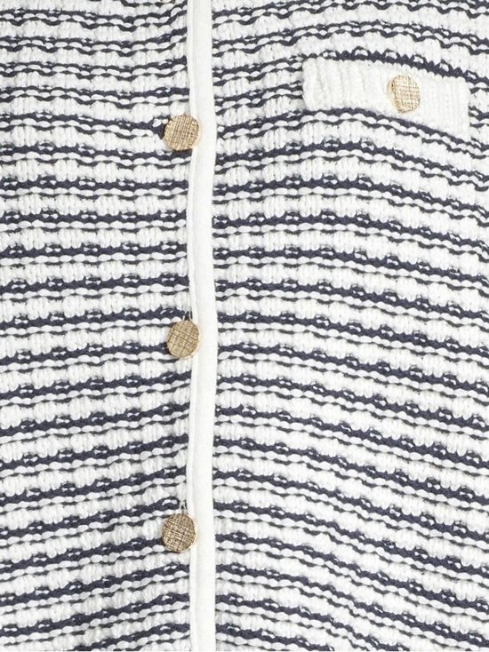 rich & royal - Boxy Striped Structured -neuletakki - PEARL WHITE 113 - photo 4 rich & royal - Boxy Striped Structured -neuletakki - PEARL WHITE 113 | Stockmann - photo 4