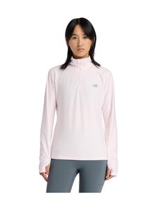 New Balance - Sport Essentials Space Dye Quarter Zip krekls - AAA PINK SALT | Stockmann