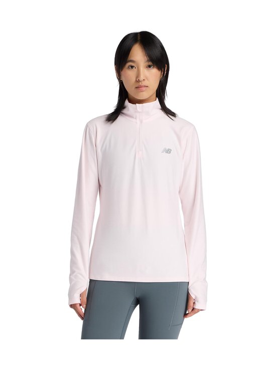 New Balance - Sport Essentials Space Dye Quarter Zip krekls - AAA PINK SALT | Stockmann - photo 1