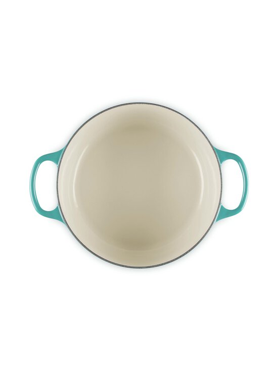 Le Creuset - Bleu Riviera Cast Iron Round Casserole -valurautapata 24 cm - BLEU RIVIERA | Stockmann - photo 5