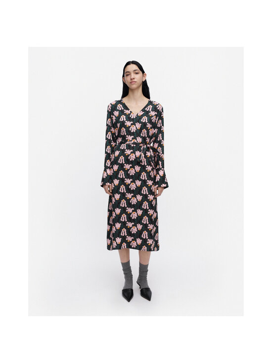 Marimekko - Kleit Nauru Kukkahattu - 693 DARK GREEN, LIGHT PINK, ORANGE | Stockmann - photo 5