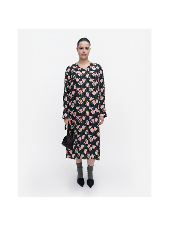 Marimekko - Kleit Nauru Kukkahattu - 693 DARK GREEN, LIGHT PINK, ORANGE | Stockmann - photo 6