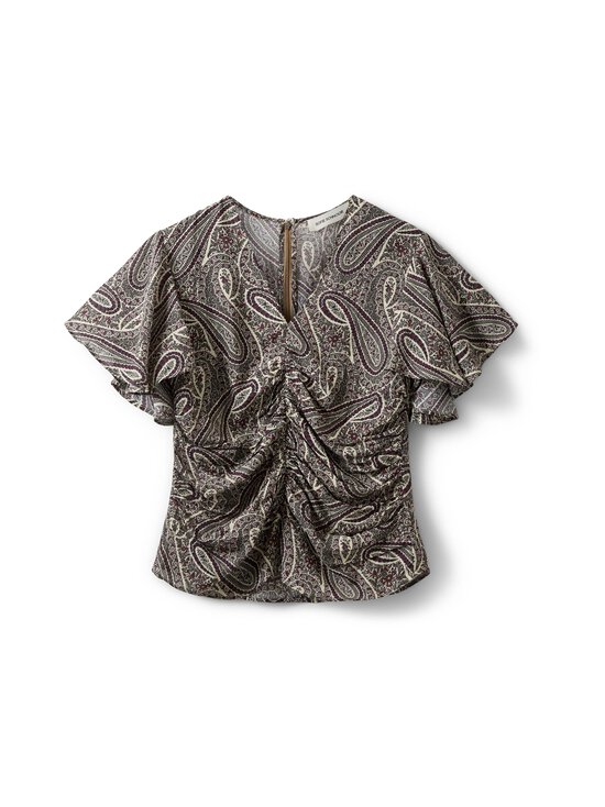 Sofie Schnoor - Leelasw Printed -pusero - 4170 BORDEAUX MIX PAISLEY | Stockmann - photo 1