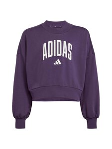 adidas Sportswear - Junior Logo -collegepaita - JV7379 AURPLU/WHITE | Stockmann