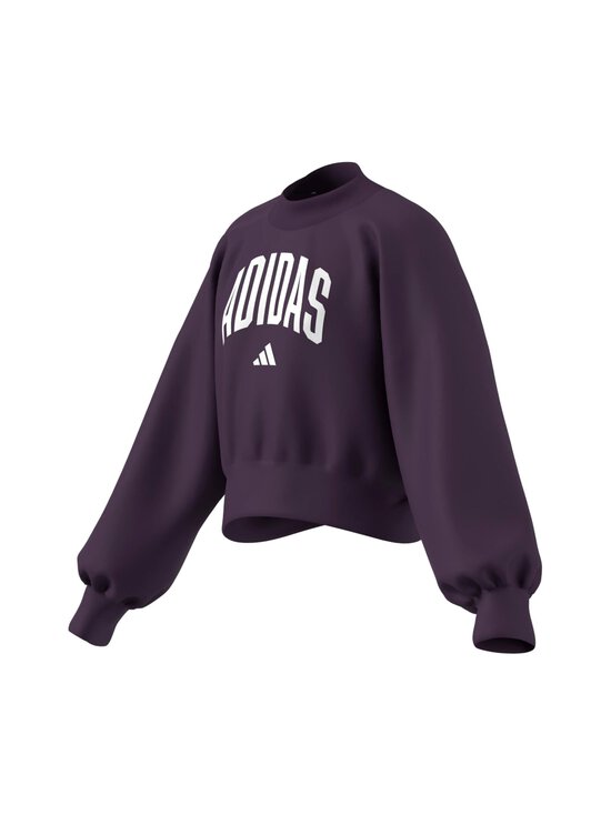 adidas Sportswear - Junior Logo -collegepaita - JV7379 AURPLU/WHITE | Stockmann - photo 3