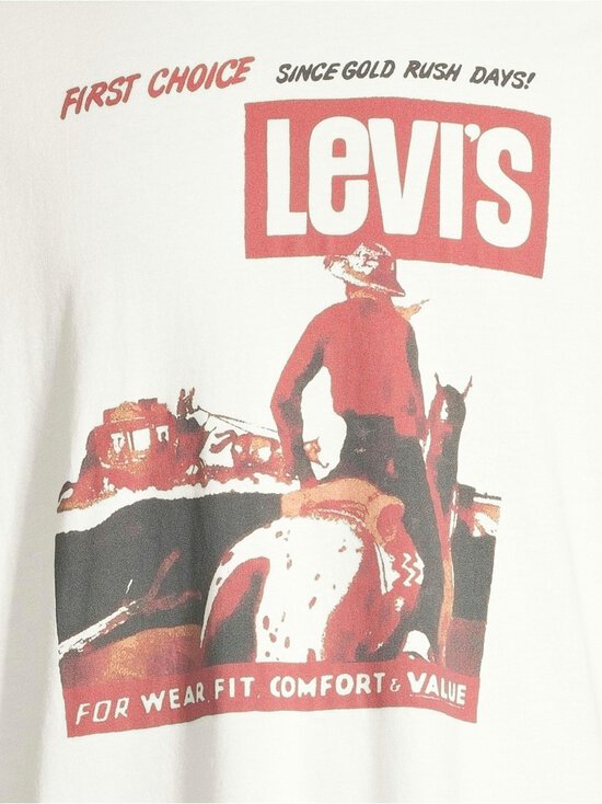 Levi's - Vintage fit Graphic t-krekls - 0228 FIRST CHOICE 1 EGRET | Stockmann - photo 4