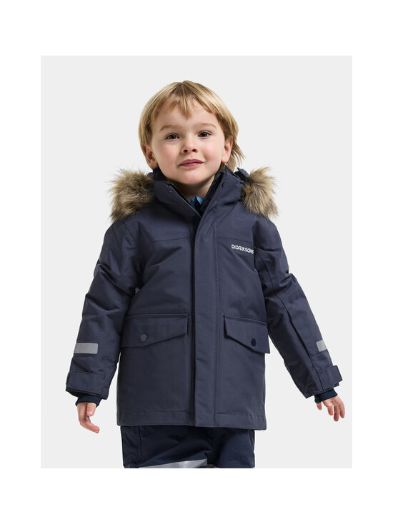 Didriksons - Bjärven Kids -parkatoppatakki - 039 NAVY | Stockmann - photo 3