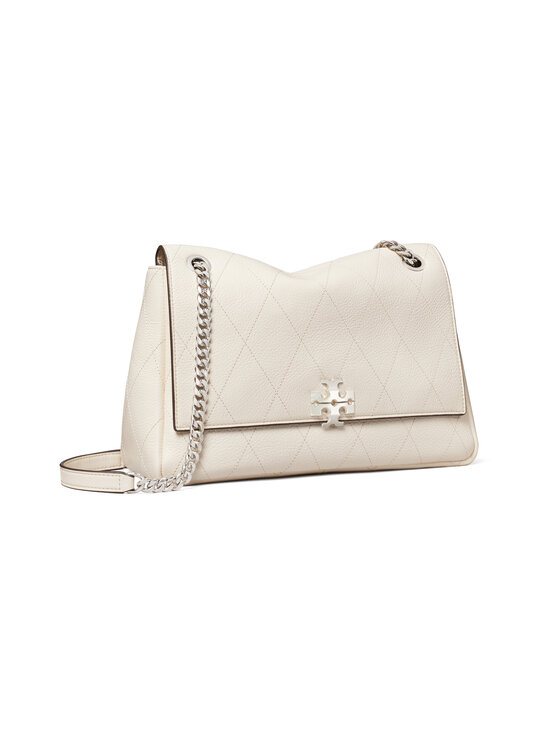 Tory Burch - Charlie Quilted Shoulder ādas soma - LIGHT CREAM | Stockmann - photo 2