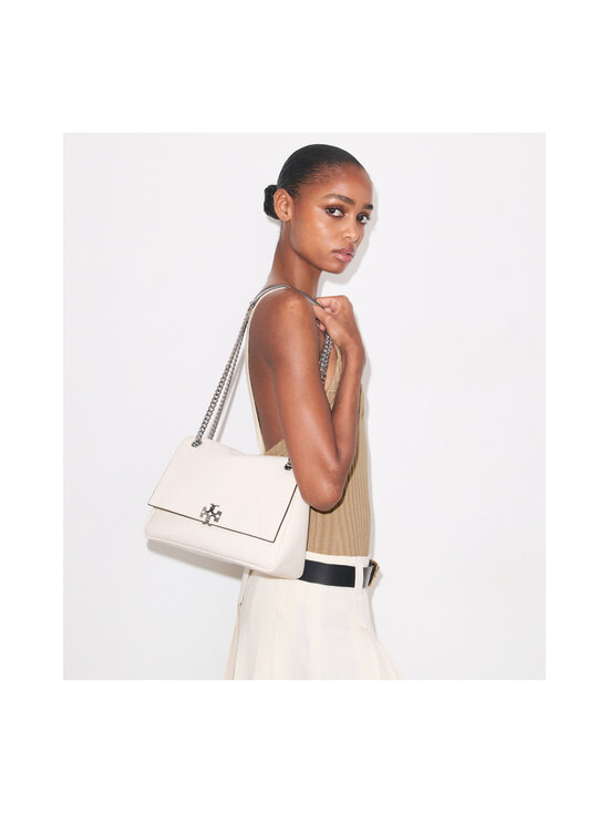 Tory Burch - Charlie Quilted Shoulder ādas soma - LIGHT CREAM | Stockmann - photo 5