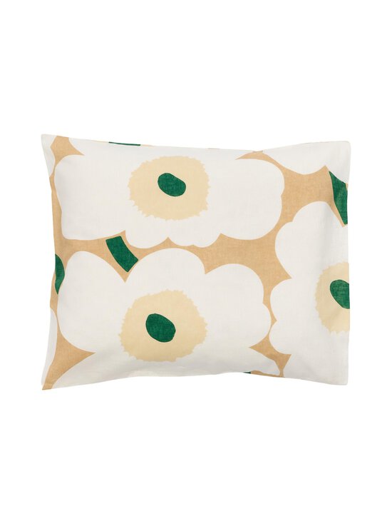 Marimekko - Unikko-tyynyliina - 818 SAND, OFF WHITE, HAY, EMERALD | Stockmann - photo 1