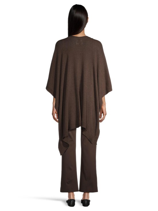 KN Kati Niemi - Classico-poncho - 9 DARK BROWN | Stockmann - photo 3