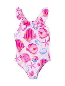 Mayoral - Printtikuvioitu uimapuku - MAGENTA 85 | Stockmann