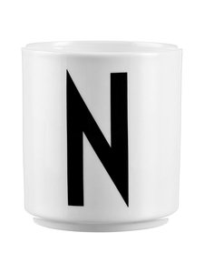 Design Letters - Kirjainmuki, N - VALKOINEN/MUSTA | Stockmann