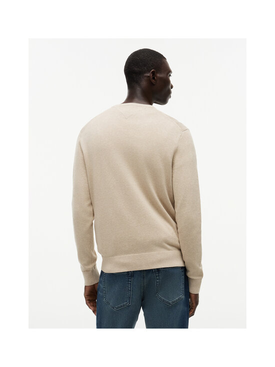 Tommy Hilfiger - Essential Cotton Crew -neule - ADK BATIQUE KHAKI HEATHER | Stockmann - photo 3
