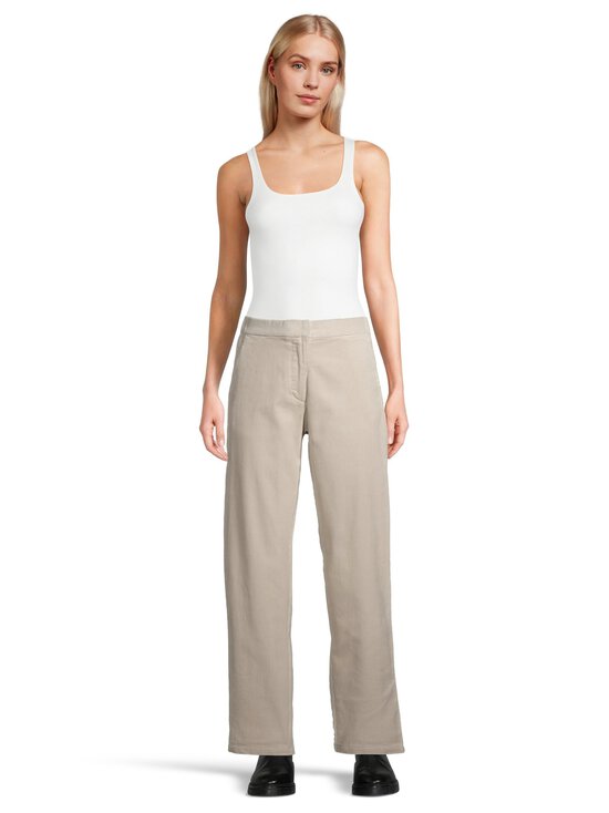 NOOM - Ella-vakosamettihousut - LT.BEIGE | Stockmann - photo 3
