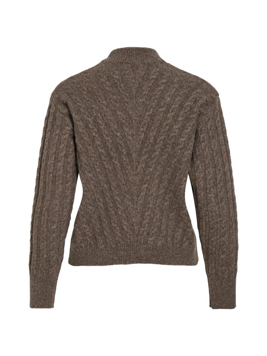 Vila - Palmikkoes kampsun Virelli Highneck - FALCON DETAIL:MELANGE | Stockmann - photo 2