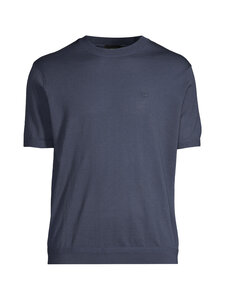 Emporio Armani - Lyhythihainen neulepaita - AF27805 UB106 PARISIAN NIGHT | Stockmann