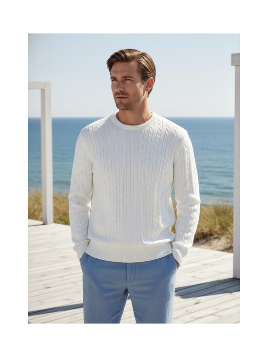 Cap Horn - Celix-palmikkoneule - SOFT WHITE | Stockmann - photo 5