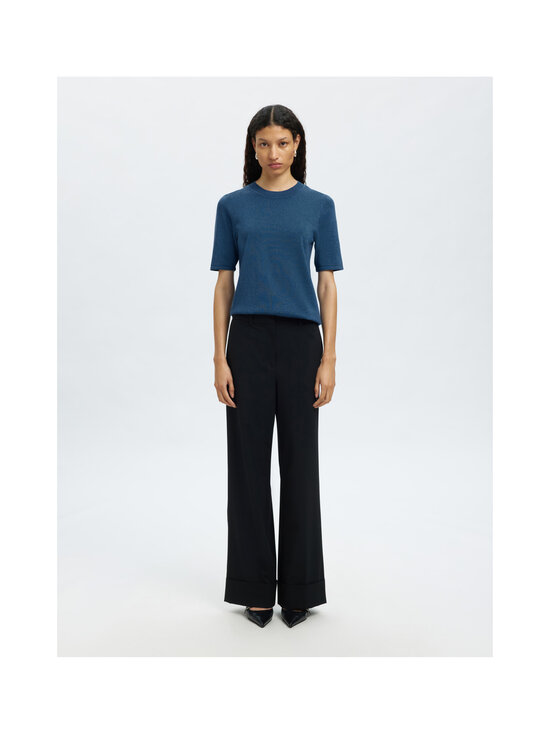 Selected - Slflura adīts džemperis ar īsām piedurknēm - KEY LARGO DETAIL:TONAL LUREX | Stockmann - photo 2