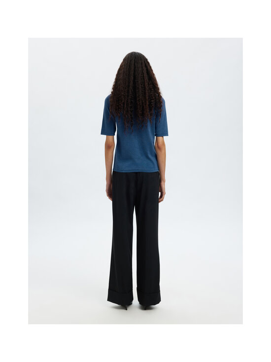 Selected - Slflura adīts džemperis ar īsām piedurknēm - KEY LARGO DETAIL:TONAL LUREX | Stockmann - photo 3