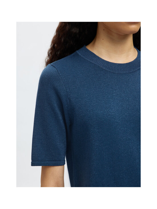 Selected - Slflura adīts džemperis ar īsām piedurknēm - KEY LARGO DETAIL:TONAL LUREX | Stockmann - photo 6