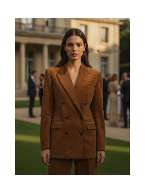 Isabel Marant Etoile - Rasma Blazer -samettitakki - 50CA CARAMEL | Stockmann - photo 5