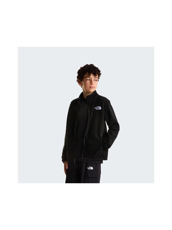 The North Face - Teen Glacier -fleecetakki - JK3 TNF BLACK | Stockmann - photo 3