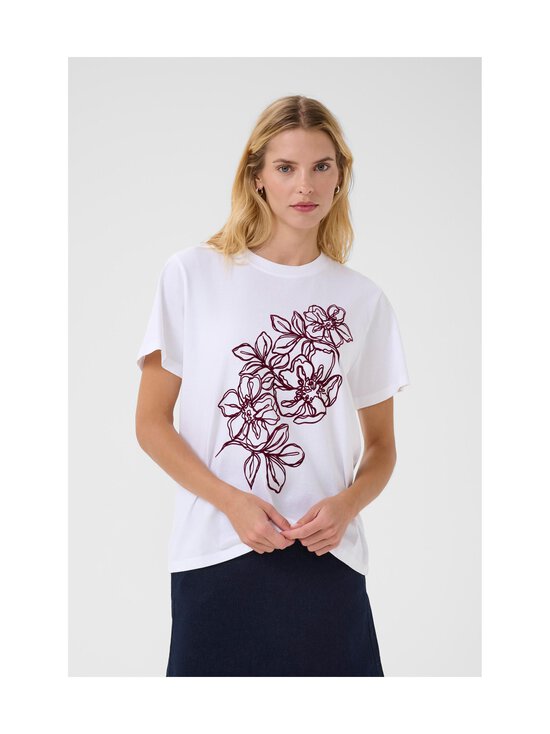 Part Two - JaminaPW t-paita - 304281 WHITE TAWNY PORT DECO | Stockmann - photo 5