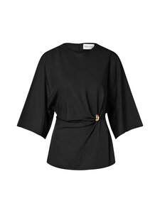Malina - Zilla Brooch -pusero - 10007 BLACK | Stockmann