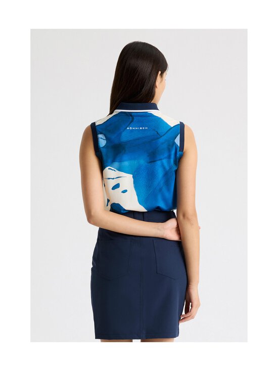Röhnisch - Deni polo tops - 2T4 BLUE AQUARELLE - photo 2 Röhnisch - Deni polo tops - 2T4 BLUE AQUARELLE | Stockmann - photo 2