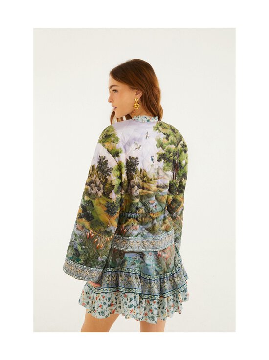 Farm Rio - Countryside Landscape Multicolor -takki - 25191 COUNTRYSIDE LANDSCAPE MULTICOLOR | Stockmann - photo 2