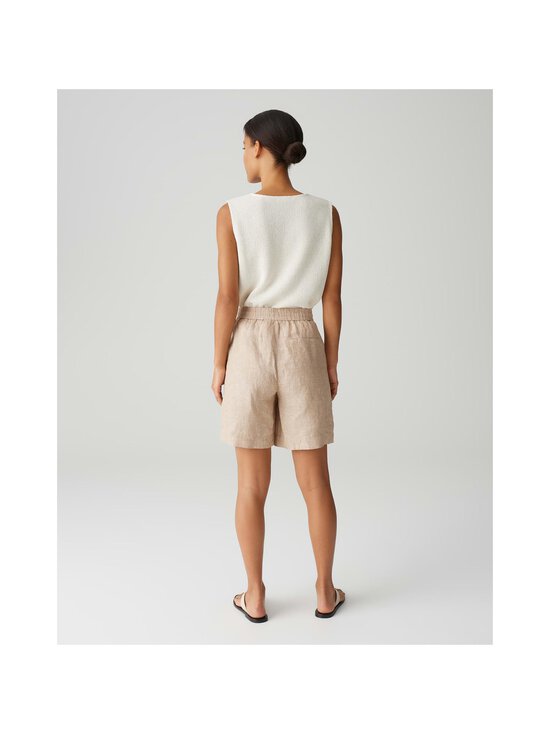 Opus - Melane-pellavashortsit - 20003 NATURAL GLAZE | Stockmann - photo 3