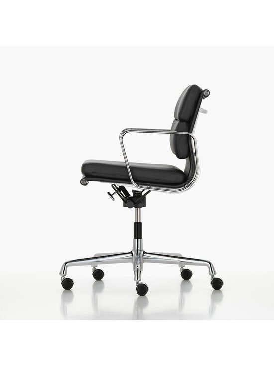 Vitra - Eames Soft Pad EA217 -työtuoli musta nahka/kiillotettu alumiini - BLACK | Stockmann - photo 5