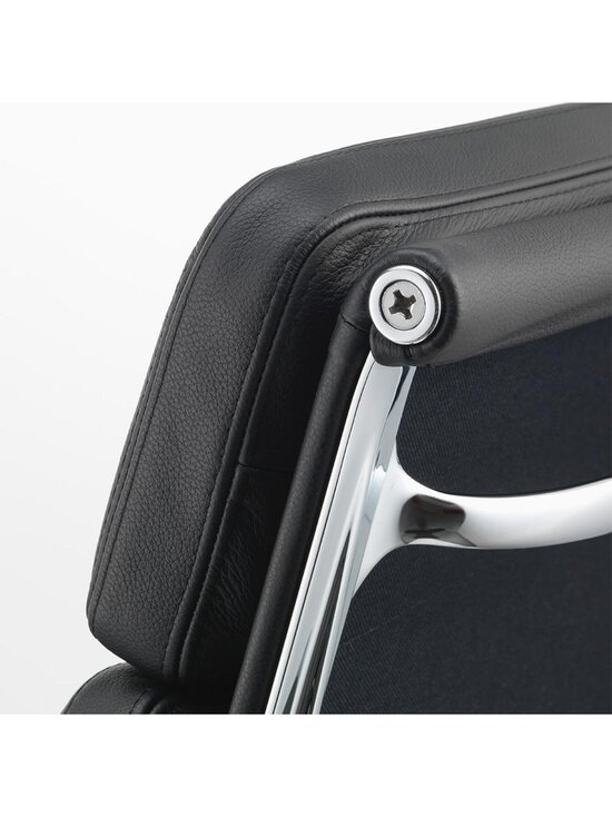 Vitra - Eames Soft Pad EA217 -työtuoli musta nahka/kiillotettu alumiini - BLACK | Stockmann - photo 7