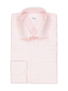 Stenströms - Regular Check-kauluspaita - 513 LIGHT PINK CHECK | Stockmann