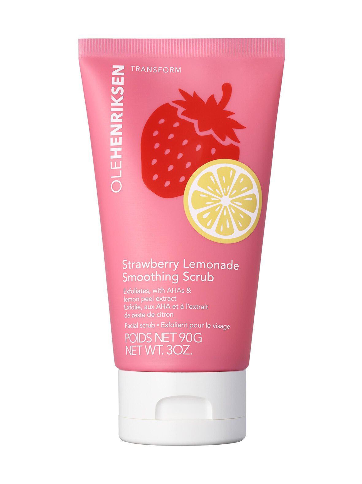 Strawberry Lemonade Scrub -kasvokuorinta