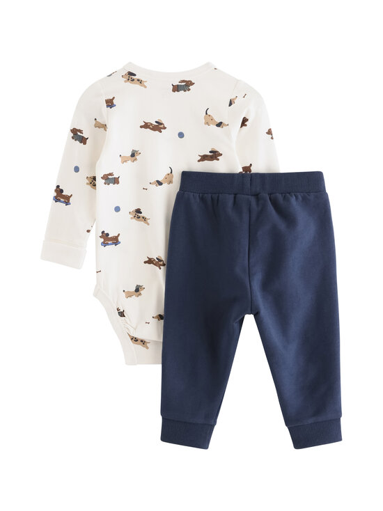 Lindex - Apģērbu komplekts Bodysuit & Trousers - 6842 BLUE | Stockmann - photo 2