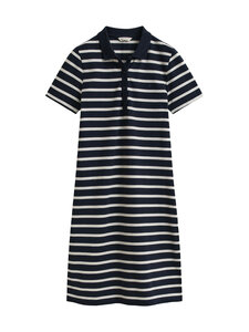GANT - Slim Striped polo kleita - 433 EVENING BLUE | Stockmann