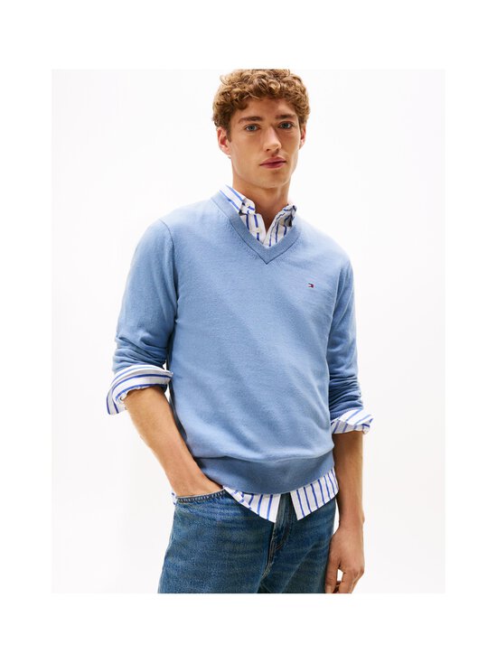 Tommy Hilfiger - Kokvilnas-kašmira džemperis - C2B BRISK BLUE | Stockmann - photo 2