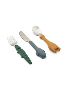 Liewood - Tove-aterimet 3 kpl - 1821 GOLDEN CARAMEL MIX | Stockmann