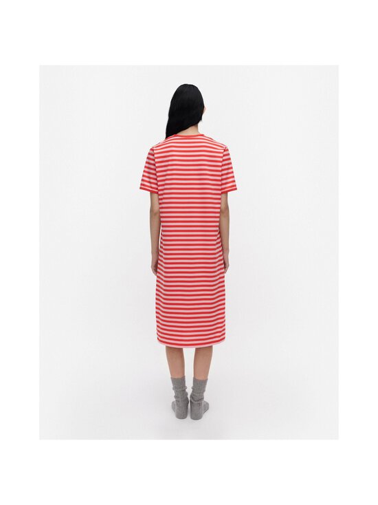 Marimekko - Hetta II Tasaraita -yömekko - 033 RED, LIGHT PINK | Stockmann - photo 3
