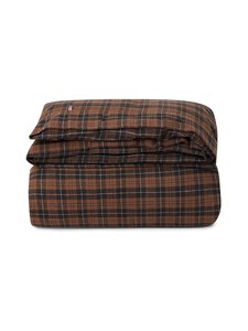 Lexington - Voodipesukomplekt Checked - BROWN/DK GRAY/WHITE | Stockmann